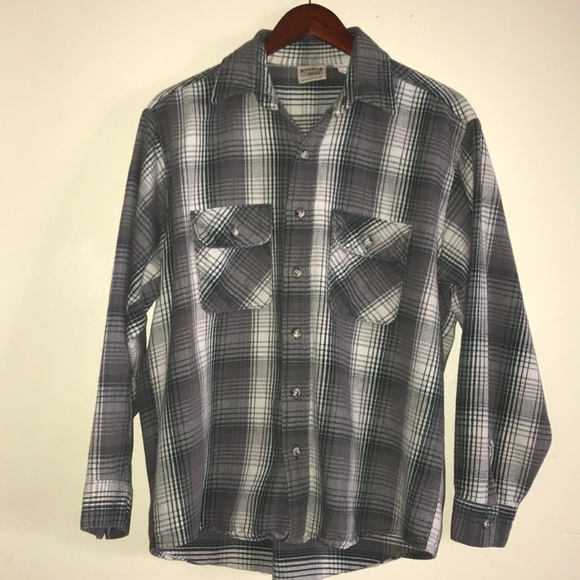 Vintage tartan/flannel 100% cotton - Picture 4 of 7